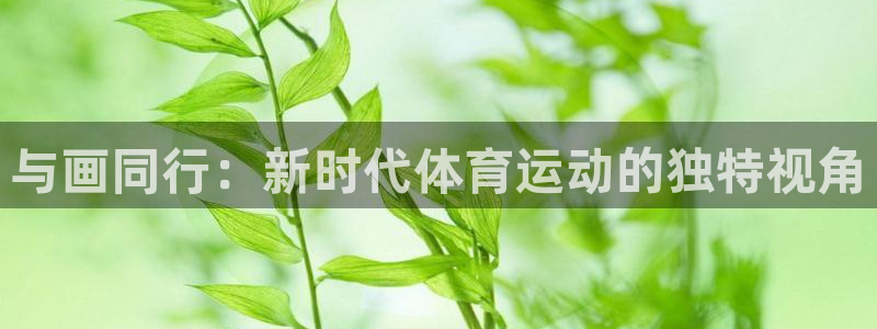米兰体育官方正版app代理:与画同行:新时代体育运动的独特视